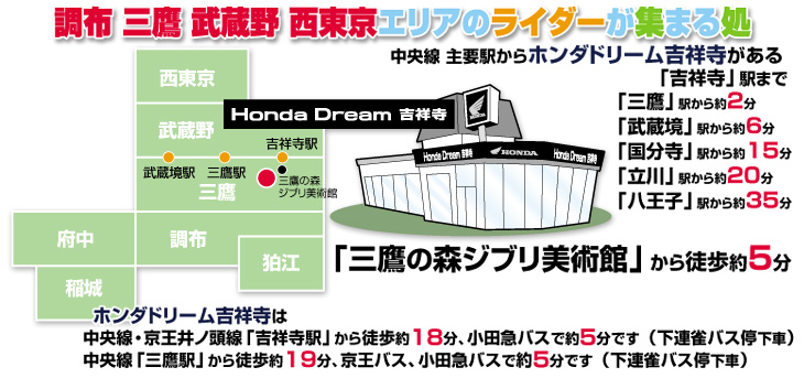 Honda Dream 吉祥寺
