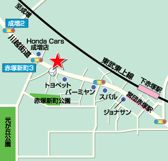 桜井ホンダピア　案内図